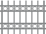 zweireihiges
Kreisornament